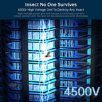 Ultraviolet Bug Zapper with High Voltage Grid and Removable Collection Tray All Vera Mart