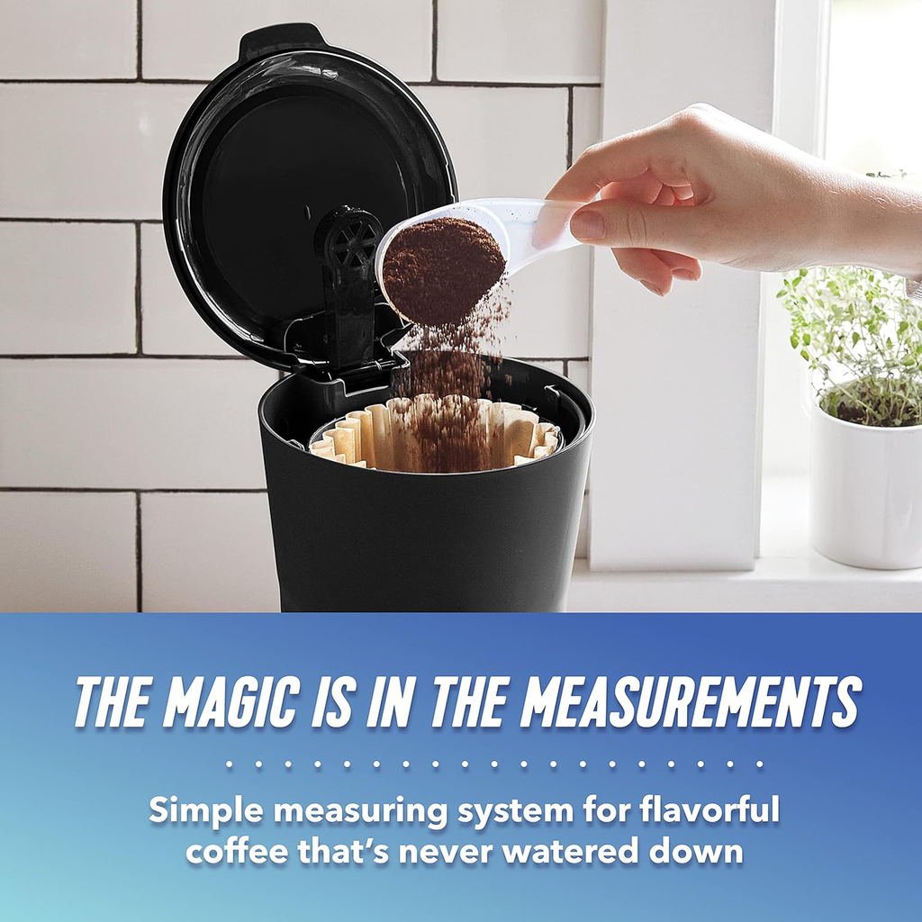 Iced Coffee Brewer with Reusable Filter and Insulated Tumbler, 4-Minute Brew All Vera Mart