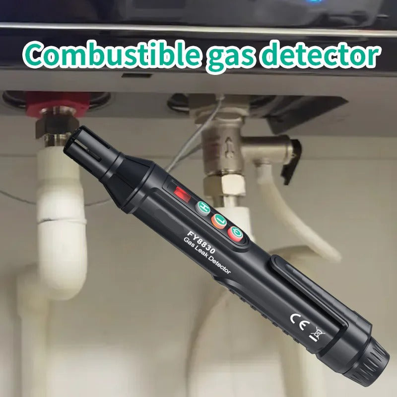 Portable Combustible Gas Detector with Dual Sound and Light Alarm All Vera Mart