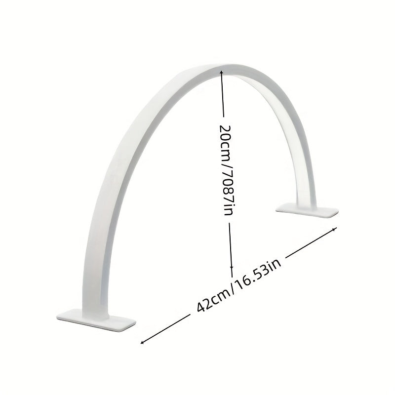 Arc LED Desk Lamp with Adjustable Brightness and Color Temperature, Flicker-Free All Vera Mart