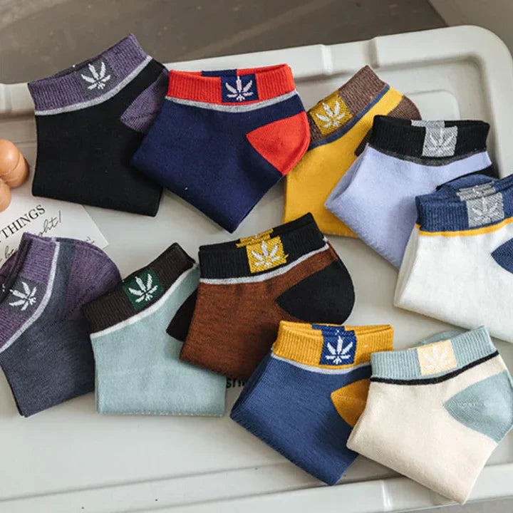Men's Moisture Wicking Ankle Socks with Breathable Cotton Blend, 20 Pair Pack All Vera Mart