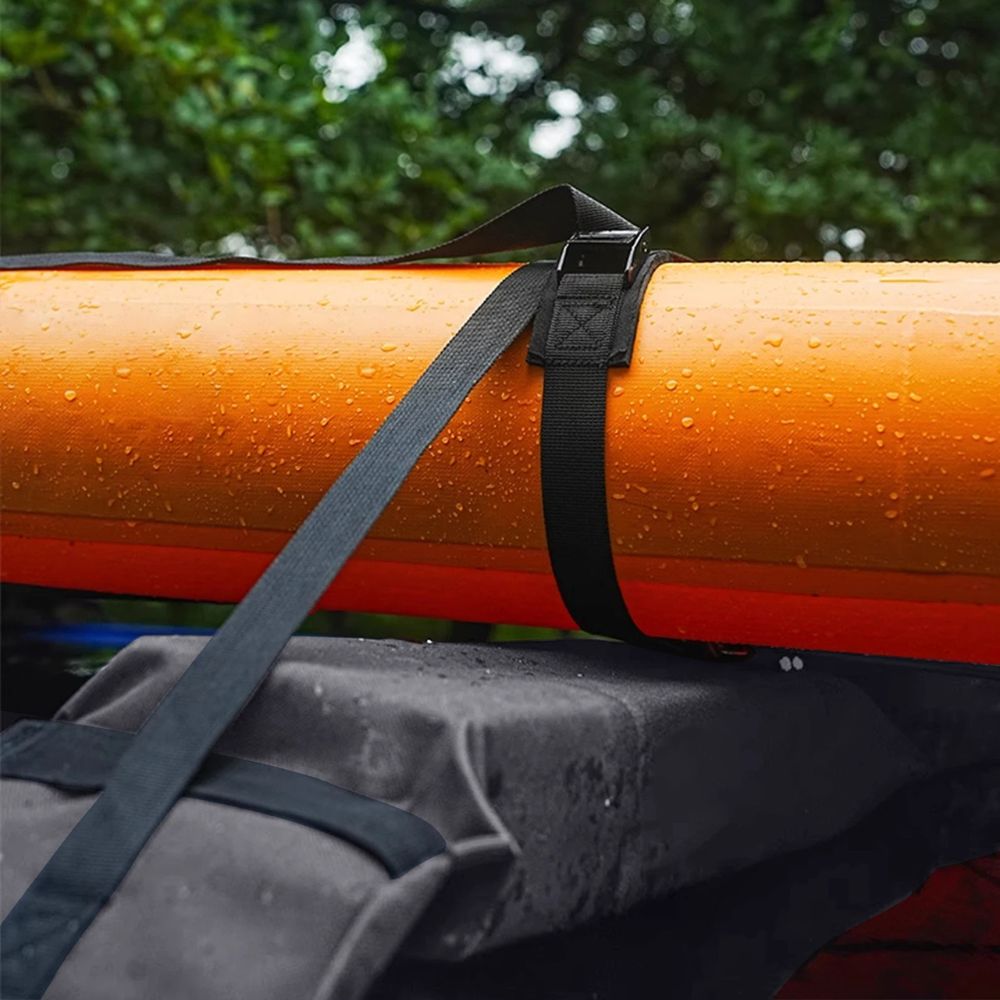 Foam Roof Rack Pads with Quick Release Straps for Kayaks and Surfboards All Vera Mart