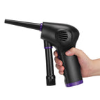 Handheld Air Blower with 156.6 MPH Airflow and Interchangeable Nozzles, 60 Min Runtime All Vera Mart
