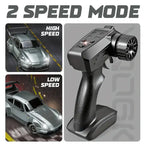 RC Drift Car with Four-Wheel Drive and LED Lights, Rechargeable Battery Included All Vera Mart