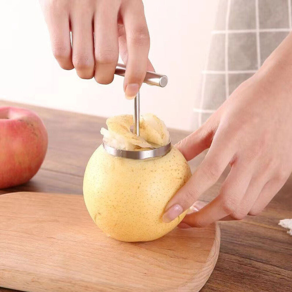 Fruit Core Remover with Twin Serrated Blades and Lever Release All Vera Mart