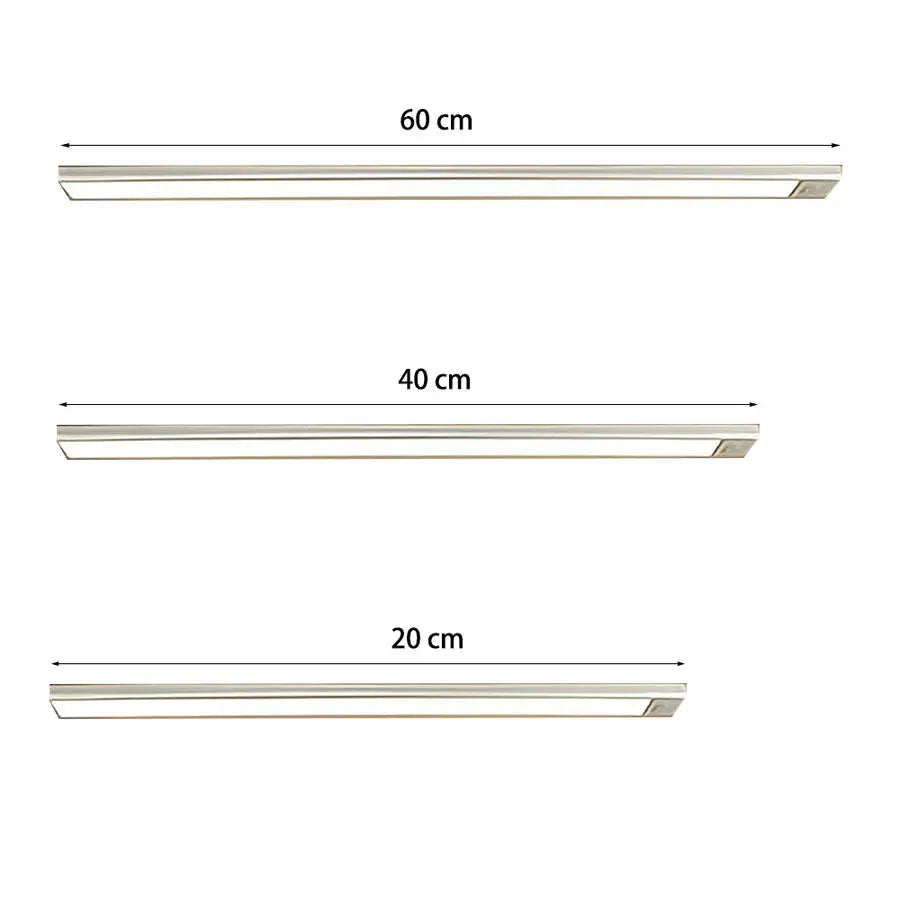 Closet Motion Sensor Light with USB-C Rechargeable Power and Adjustable Color, Slim 9mm All Vera Mart