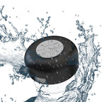 Waterproof Wireless Speaker with Suction Cup Mount and Hands-Free Calling, 10-Hour Battery All Vera Mart