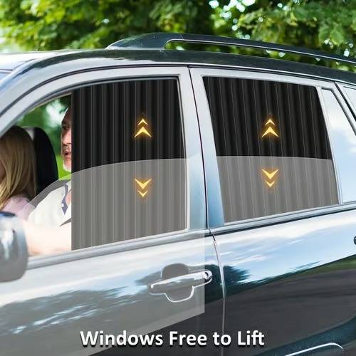 Magnetic Car Window Shades with UV Protection and Heat Insulation All Vera Mart