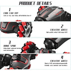 Gesture Controlled Stunt Car with Hand Gesture Watch and 2.4G Remote, Four Wheel Drive All Vera Mart