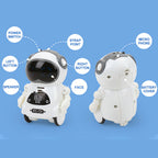 Interactive Voice Command Robot Toy with LED Eyes and Rotating Limbs All Vera Mart