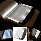 Book Light with Slim Flat Panel and Adjustable Color Temperature, Rechargeable USB-C All Vera Mart