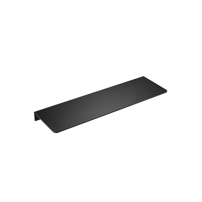 Wall Mounted Aluminum Shelf with Hidden Bracket Support and Rectangular Display Surface All Vera Mart