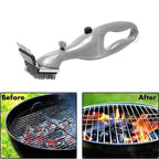 Steam Grill Brush with Built-In Water Canister and Replaceable Brushes All Vera Mart
