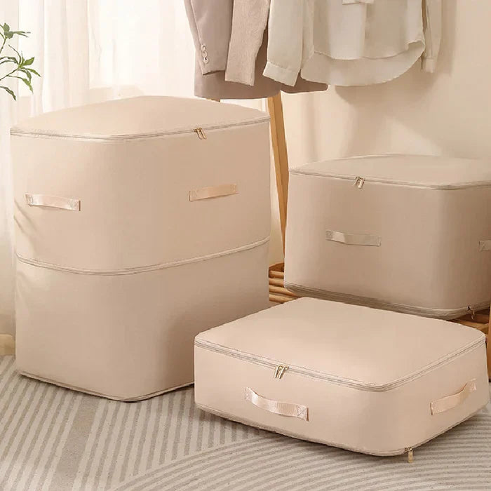 Compression Storage Bag with Built-In Zipper and Reinforced Handles for Bulky Textiles All Vera Mart