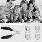Thick Toenail Clipper with Extended Lever and Textured Grip Handle All Vera Mart