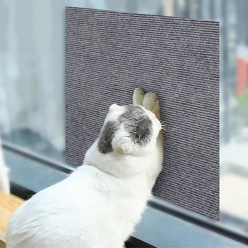 Cat Scratch Protector Mat with Self Adhesive Backing and Nonwoven Fabric All Vera Mart