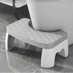 Ergonomic Toilet Squat Stool with Textured Grip Base and Curved Platform All Vera Mart