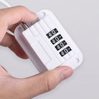 Password Protected Refrigerator Lock with Adjustable Strap and Adhesive Installation All Vera Mart
