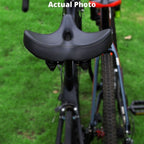 Oversized Bike Saddle with Dual Spring Suspension and Ventilation Channels All Vera Mart