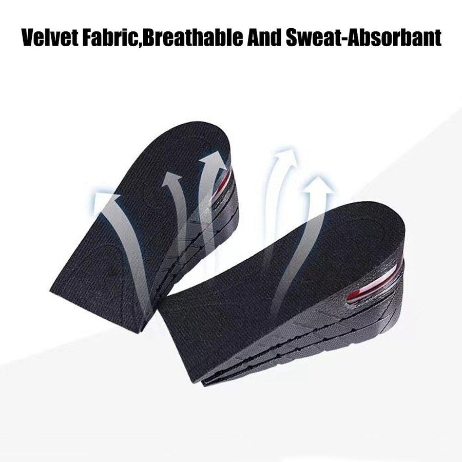 Adjustable Shoe Lifts with Shock Absorbing Base and Air Circulation, 1.2-3.5 Inches All Vera Mart
