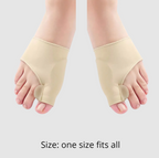 Toe Separator with Silicone Gel Pad and Breathable Elastic Fabric All Vera Mart