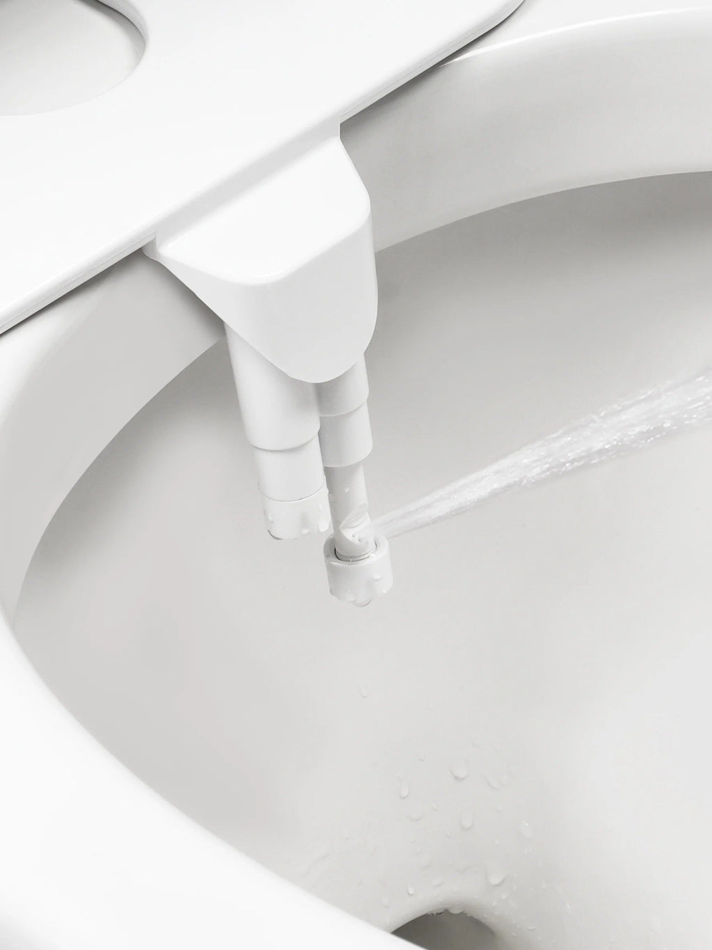 Bidet Attachment with Dual Retractable Nozzles and Adjustable Water Pressure All Vera Mart