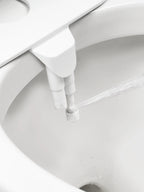 Bidet Attachment with Dual Retractable Nozzles and Adjustable Water Pressure All Vera Mart