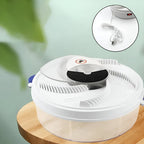 Electric Fly Trap with 360-Degree Circular Design and USB Power, Chemical Free All Vera Mart