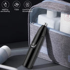 Nose and Ear Hair Trimmer with Dual Edge Spinning Blades and IPX7 Waterproof Rating All Vera Mart