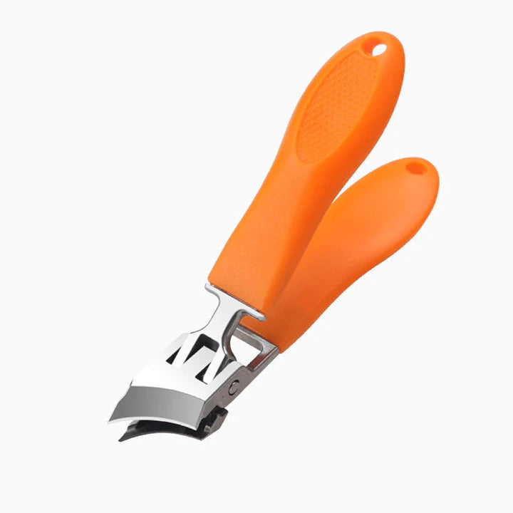 Wide Grip Nail Clippers with Stainless Steel Blades for Thick Nails All Vera Mart