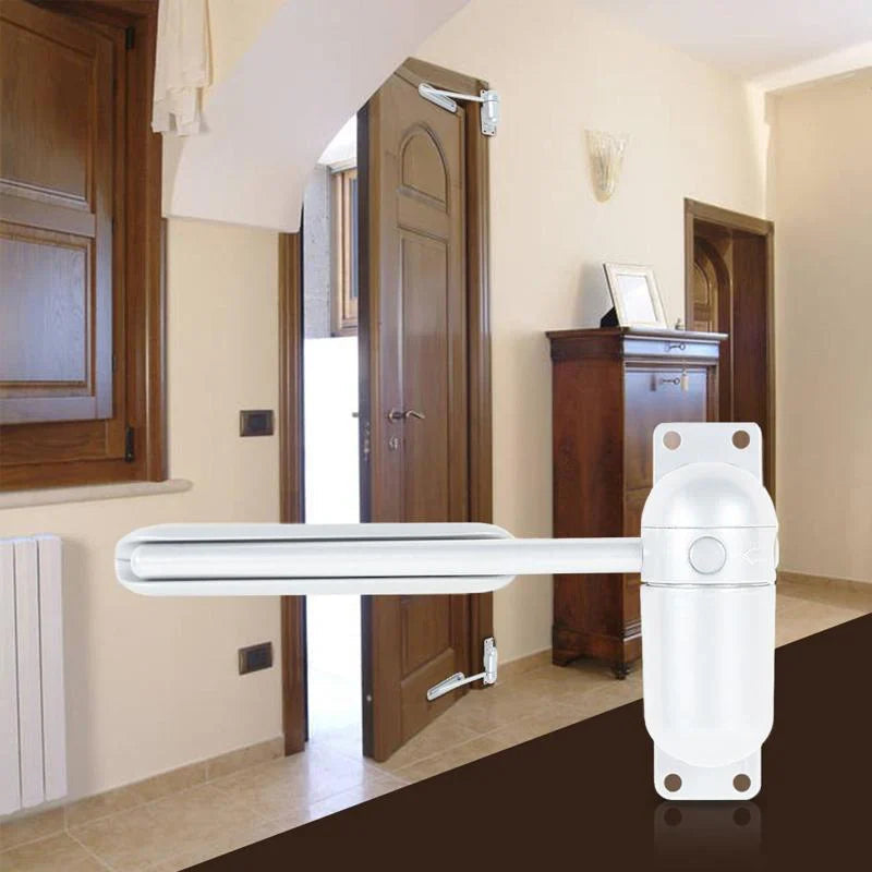 Automatic Door Closer with Spring Mechanism and Cushioned Closing Action All Vera Mart