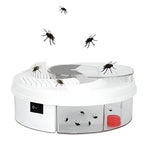 Electric Fly Trap with 360-Degree Circular Design and USB Power, Chemical Free All Vera Mart
