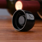 Rotary Bottle Stopper with Silicone Seal and Finger Grooves for Wine, Beer, Champagne All Vera Mart