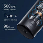 Nose and Ear Hair Trimmer with Dual Edge Spinning Blades and IPX7 Waterproof Rating All Vera Mart