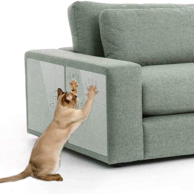 Clear Furniture Protector Sheet with Self-Adhesive Backing for Fabric Upholstery All Vera Mart