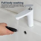 Nose and Ear Hair Trimmer with Dual Edge Spinning Blades and IPX7 Waterproof Rating All Vera Mart