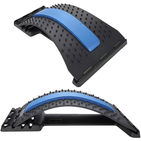 Back Stretcher with 108 Acupressure Massage Points and 3 Adjustable Arc Levels All Vera Mart