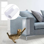 Clear Furniture Protector Sheet with Self-Adhesive Backing for Fabric Upholstery All Vera Mart