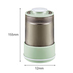 Electric Grain Mill with Stainless Steel Blade and Noise Reduction, 500g Capacity All Vera Mart