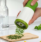 Handheld Herb Mill with Stainless Steel Rotating Blades and Removable Lid All Vera Mart