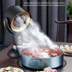 Compact Desktop Smoke Absorber with LED Ring for Home and Office Spaces