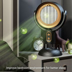 Compact Desktop Smoke Absorber with LED Ring for Home and Office Spaces