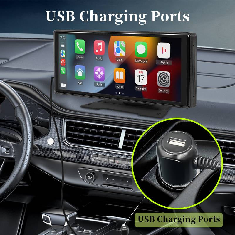 Touchscreen Car Stereo with Voice Control and Backup Camera, 10.26 inch Display All Vera Mart