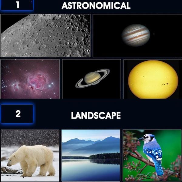 Beginner Refractor Telescope 70mm with Smartphone Adapter and Adjustable Tripod All Vera Mart