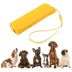 Ultrasonic Dog Training Device with LED Flashlight and Button Activation All Vera Mart