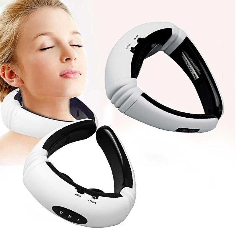Neck Massager with Six Programs and Adjustable Strap for All Sizes All Vera Mart