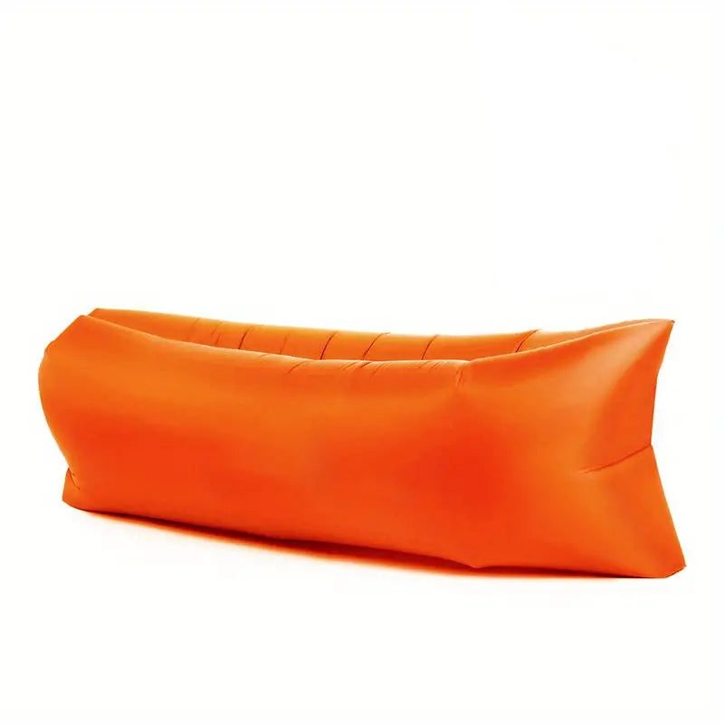 Portable Air Lounger with Pump-Free Inflation and Buckle Closure, 440lb Capacity All Vera Mart