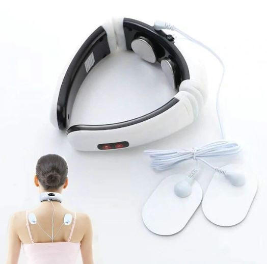 Neck Massager with Six Programs and Adjustable Strap for All Sizes All Vera Mart