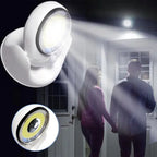 Outdoor Motion Sensor Light with Magnetic Mount and Weatherproof Housing, Battery Powered All Vera Mart