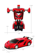 Transforming Robot Remote Control Car with Four Channel Control and 20 Meter Range All Vera Mart